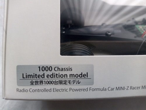 Kyosho Mini-Z Racer MF-010 SP 1000 Limited Edition Model ASF 2.4GHz Chassis Set - Picture 11 of 14