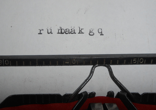 ERIKA SEIDEL NAUMANN 5 TAB PORTABLE MANUAL TYPEWRITER DRESDEN! NICE! SOLD AS IS! - Picture 15 of 15