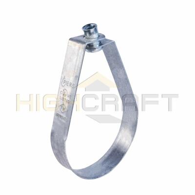 Highcraft 2-1/2 in. -8 in. Swivel Loop Hanger for Vertical Pipe Fittings (Steel)