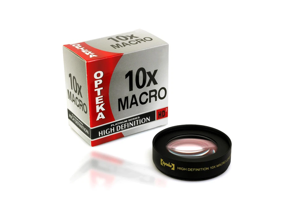 Opteka 10x Close-Up Macro Lens for Pentax K-1 K-3 KP K-70 K-50 K-30 K-S2 K-S1 - Image 3 of 4