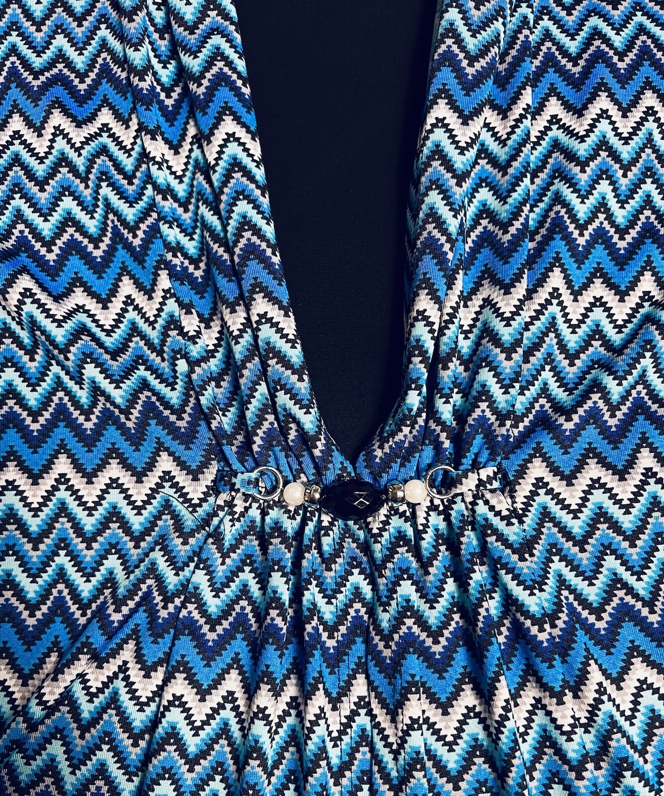 Notations Women’s Chevron Pattern Short Sleeve To… - image 6