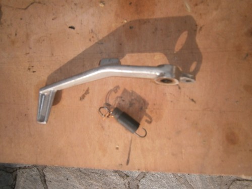 HONDA NSR 125 1989 1990 1991 JC 20 R F SP PEDALE FRENO POST ALLUMINIO ORIGINALE - Imagen 2 de 6