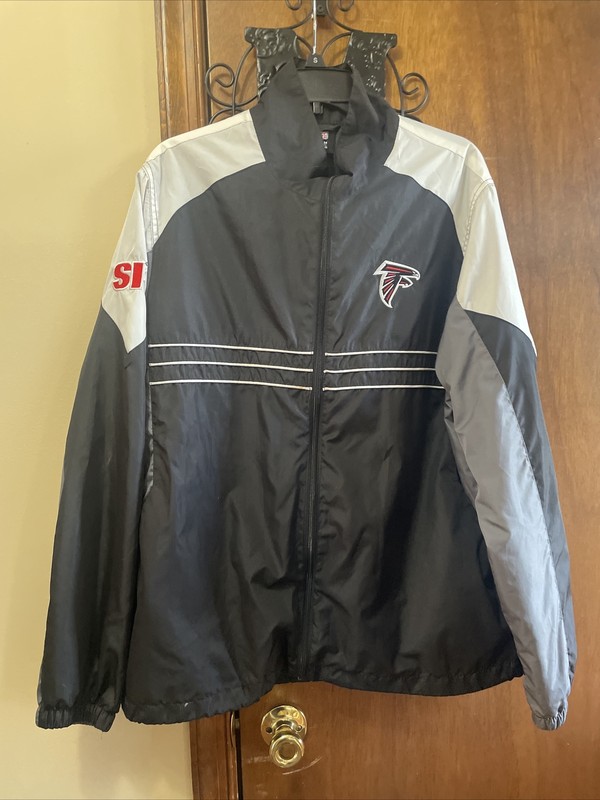 ATLANTA FALCONS NFL Team Apparel Reebok Jacket - Says “SI” on Right Arm - Size L