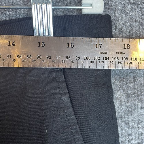 J. Farrar Slim Fit Dress Pants Mens 34x32 Black Flat Front Straight Stretch - Picture 7 of 10