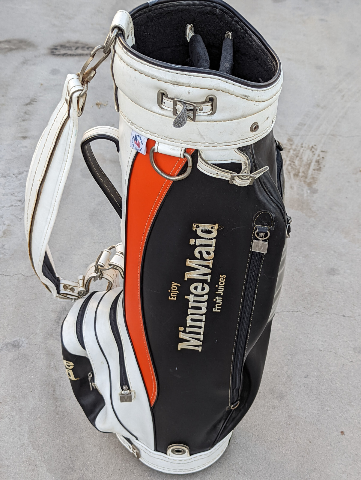 ヴィンテージキャディバッグ 7UP Ron Miller Pro Model Ron Miller Pro