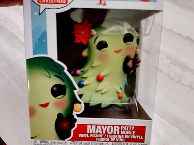Funko Pop Peppermint Lane Mayor Patty Noble #03 Christmas Tree Vinyl Figure
