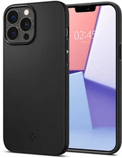 Spigen - Thin Fit Hard Shell Case for Apple iPhone 13 Pro - Black