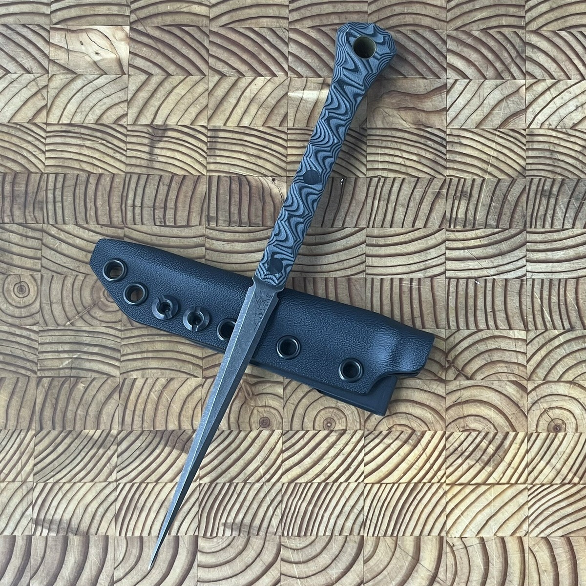 Half Face Blades Custom Chaos G10 Cardiac Spike HFB EDC | eBay