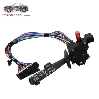 Turn Signal Switch Assembly Wiper Turn Signal Lever Switch Cruise Control For Chevy GMC Tahoe OEM 26100985 Compatible