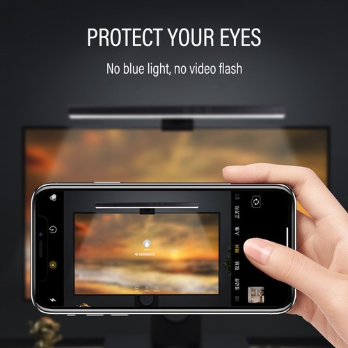 USB Monitor LED Lampe Lichtleiste Tischleuchte RGB Dimmbar für Notebook Laptop - Bild 7 von 29