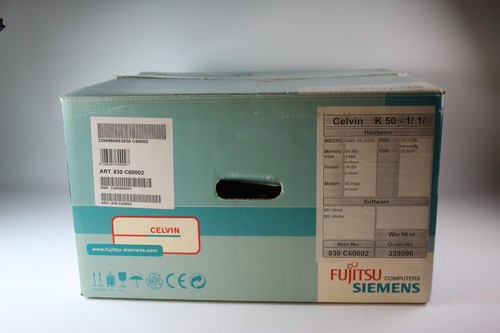 Fujitsu Siemens CELVIN K 50 COMPLETE IN BOX NOS WITH SPEAKERS AND KEYBOARD - Photo 2/18