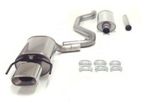 Ta Technix Edelstahlanlage 85X150Mm Passend FüR Saab 9-3 1.8T/2.0T Typ YS3F
