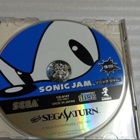 SEGA 1997 Sonic Jam Sega Saturn SS Action / Adventure Japanese Retro Game Used 