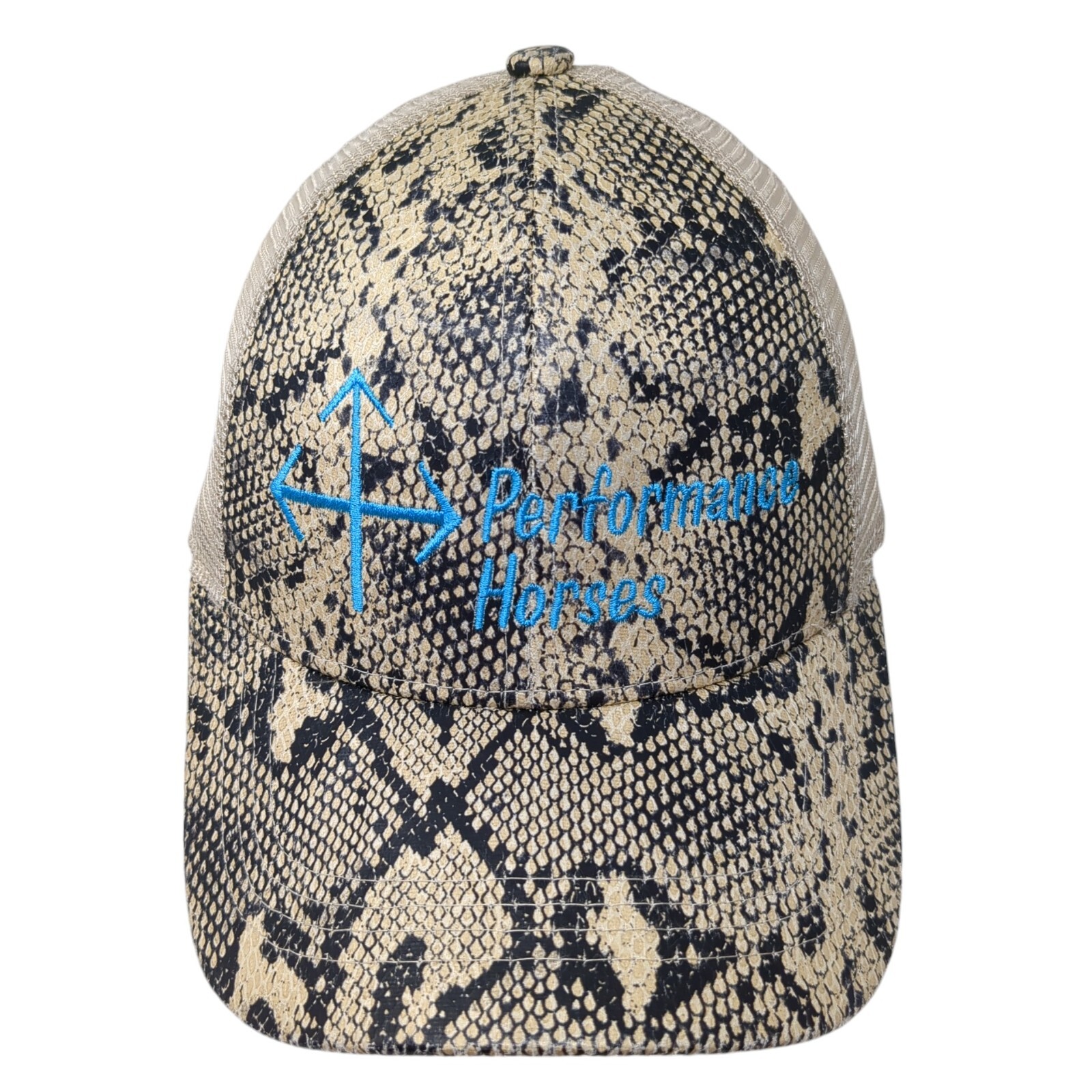 Performance Horses Strapback Trucker Hat Multi On… - image 1