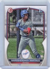 2023 Bowman - Prospects #BP-55 Mairoshendrick Martinus (RC)