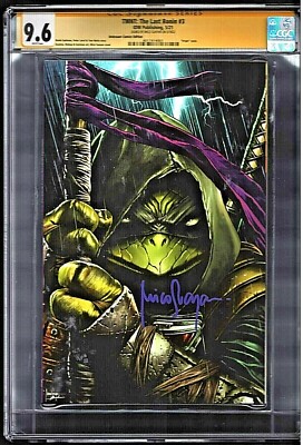 CGC SS 9.6 TMNT THE LAST RONIN #3 SIGNED BY MICO SUAYAN VIRGIN VARIANT EXCLUSIVE