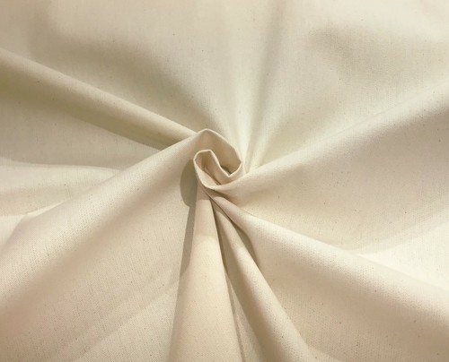 Cotton Canvas Fabric Natural Loomstate 58"/147cm Wide Dress Craft Material - Picture 4 of 5