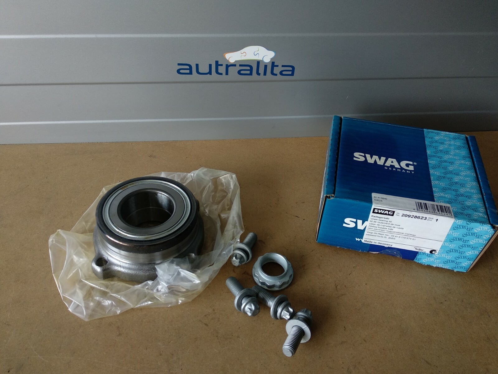 SWAG 20928623 for BMW Wheel Bearing Kit 33416770974 for sale 