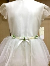 ABITO ELEGANTE COMUNIONE CERIMONIA DAMIGELLA  BAMBINA 12/13 ANNI  MADE IN ITALY