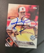 Brad Brach Autograph Signed 2016 Topps Update All Star Baltimore Orioles 