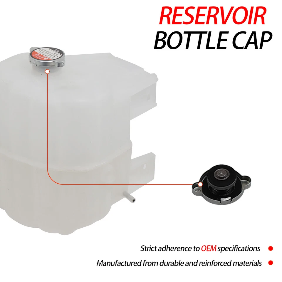 Tanque de depósito de refrigerante del motor para International Harvester 7300 7400 7500 CXT MXT Foto 3 de 4