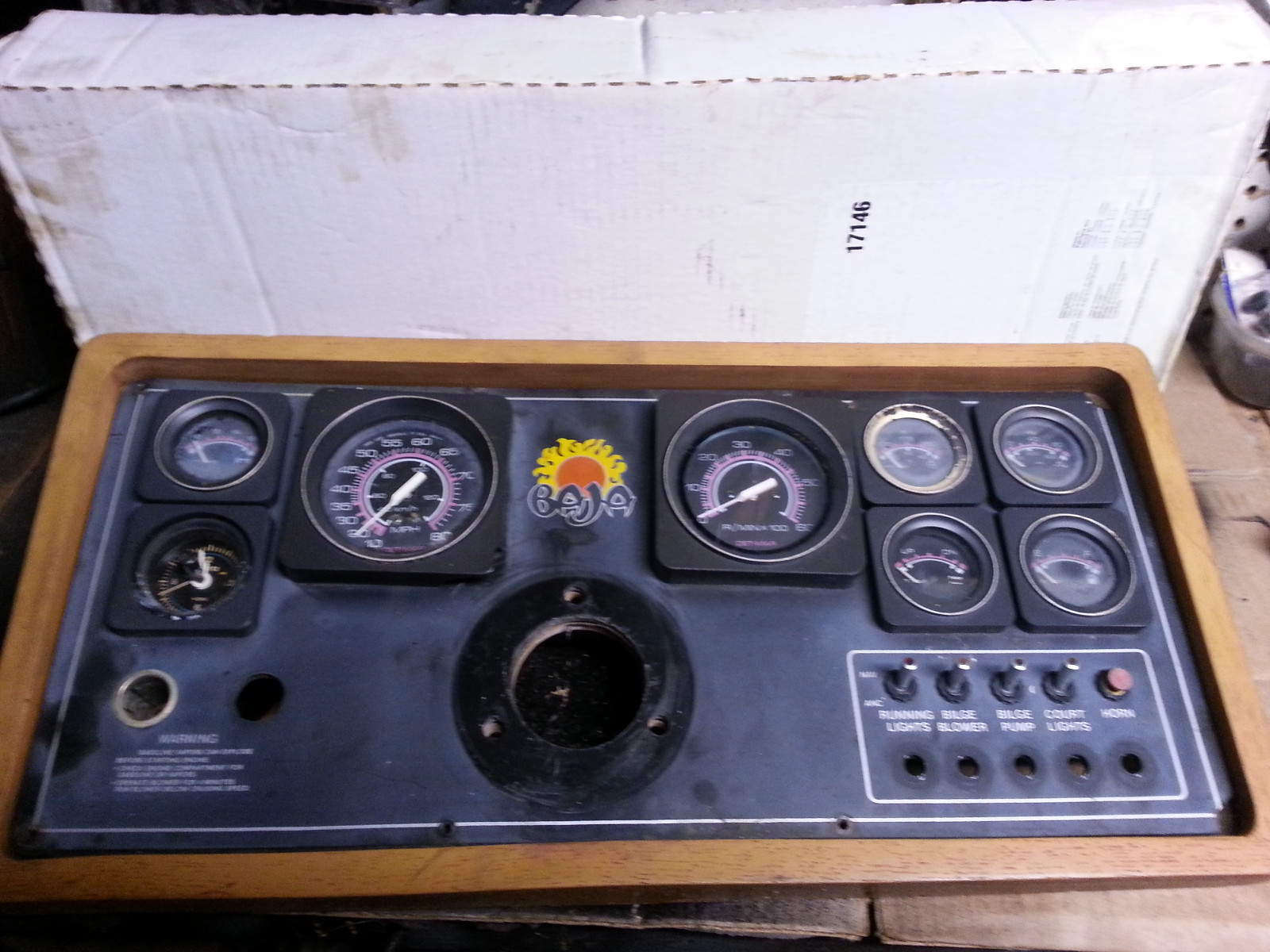 Baja Boats gauge package 175BR 1988/Used/ eBay