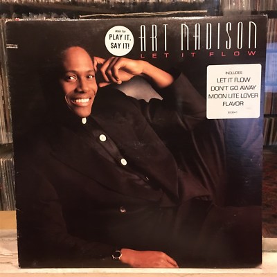 [SOUL/R&B]~EXC LP~ART MADISON~Let It Flow~[Original 1990~ATLANTIC~Issue]