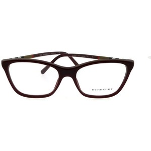 Burberry-BE2141-3403-53-Women-039-s-Red-Frame-Clear-Lens-Genuine-Eyeglasses-NWT