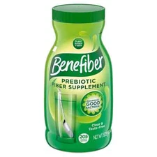Benefiber Daily Prebiotic Fiber Supplement Powder, Unflavored, FREE SHIPPING