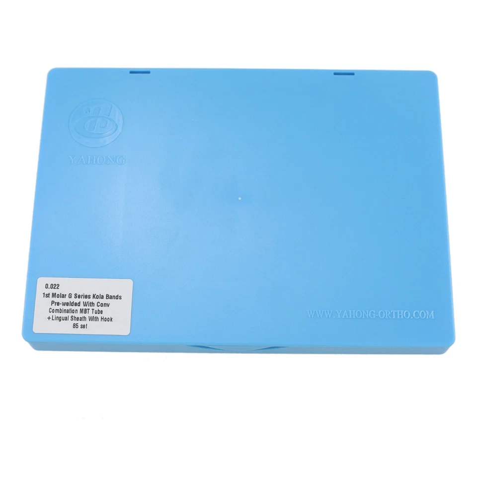 Juego de 85 bandas molares de ortodoncia dental tubo doble MBT 022 funda lingual conv GAC Foto 3 de 4
