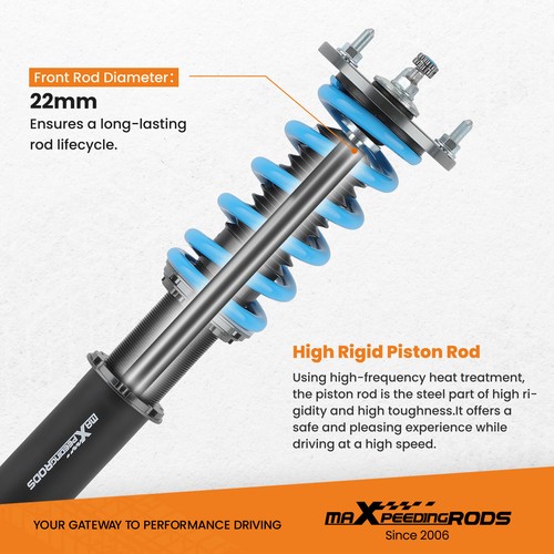 Coilovers Suspension Struts For Lexus LS400 XF10 1990-1994 Celsior 1990-1994 - Picture 2 of 12
