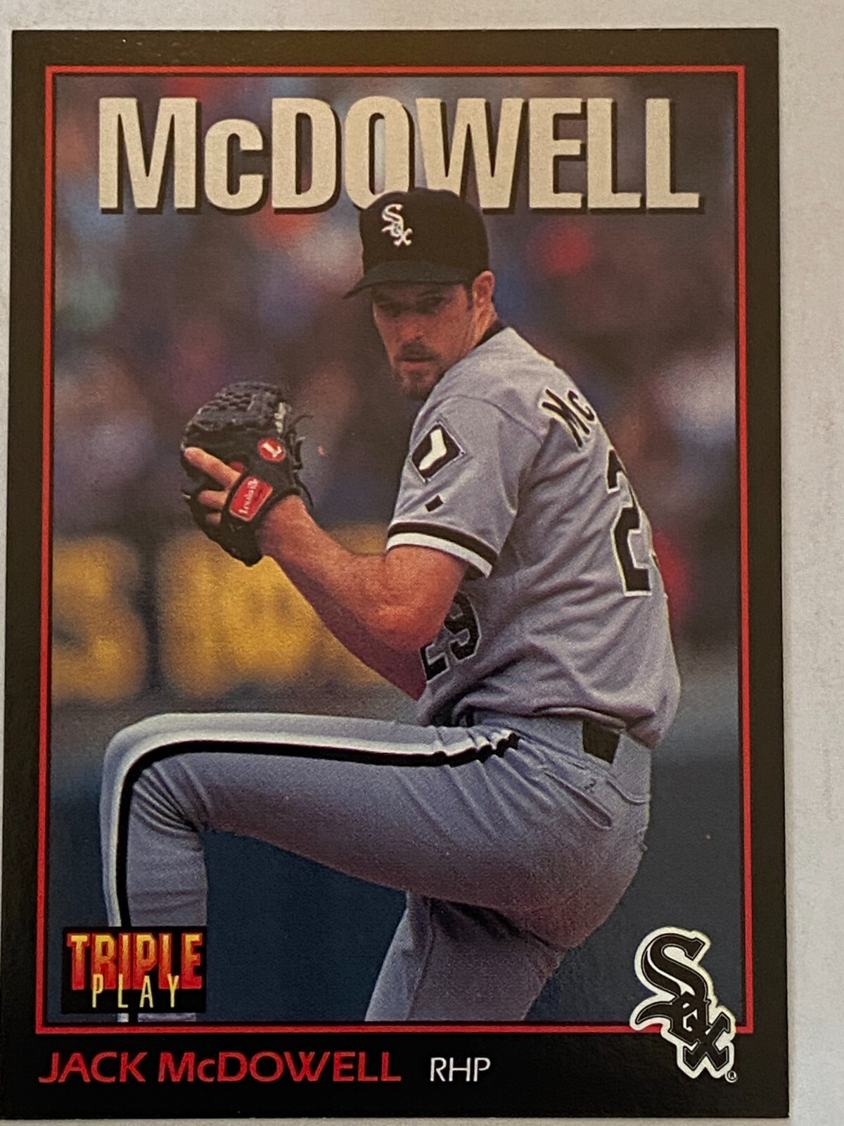 1993 Donruss Triple Play #158 Jack McDowell Chicago White Sox