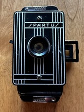 Spartus 127 Art Deco Bakelite Vintage Folding Camera Perfect for Small Spaces
