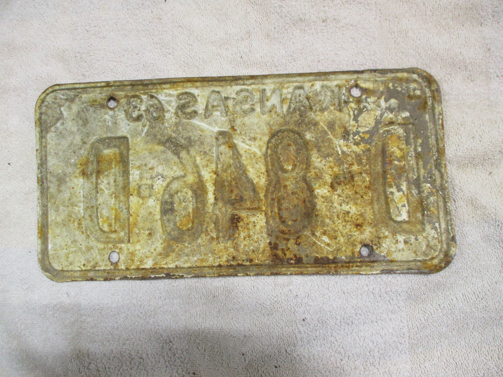 1963 Kansas dealer license plate D TAG eBay