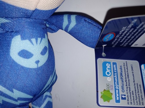 New PJ Masks Catboy Plush Doll 8" NWT Blue Cartoon Character Children boy girl - Picture 7 of 8