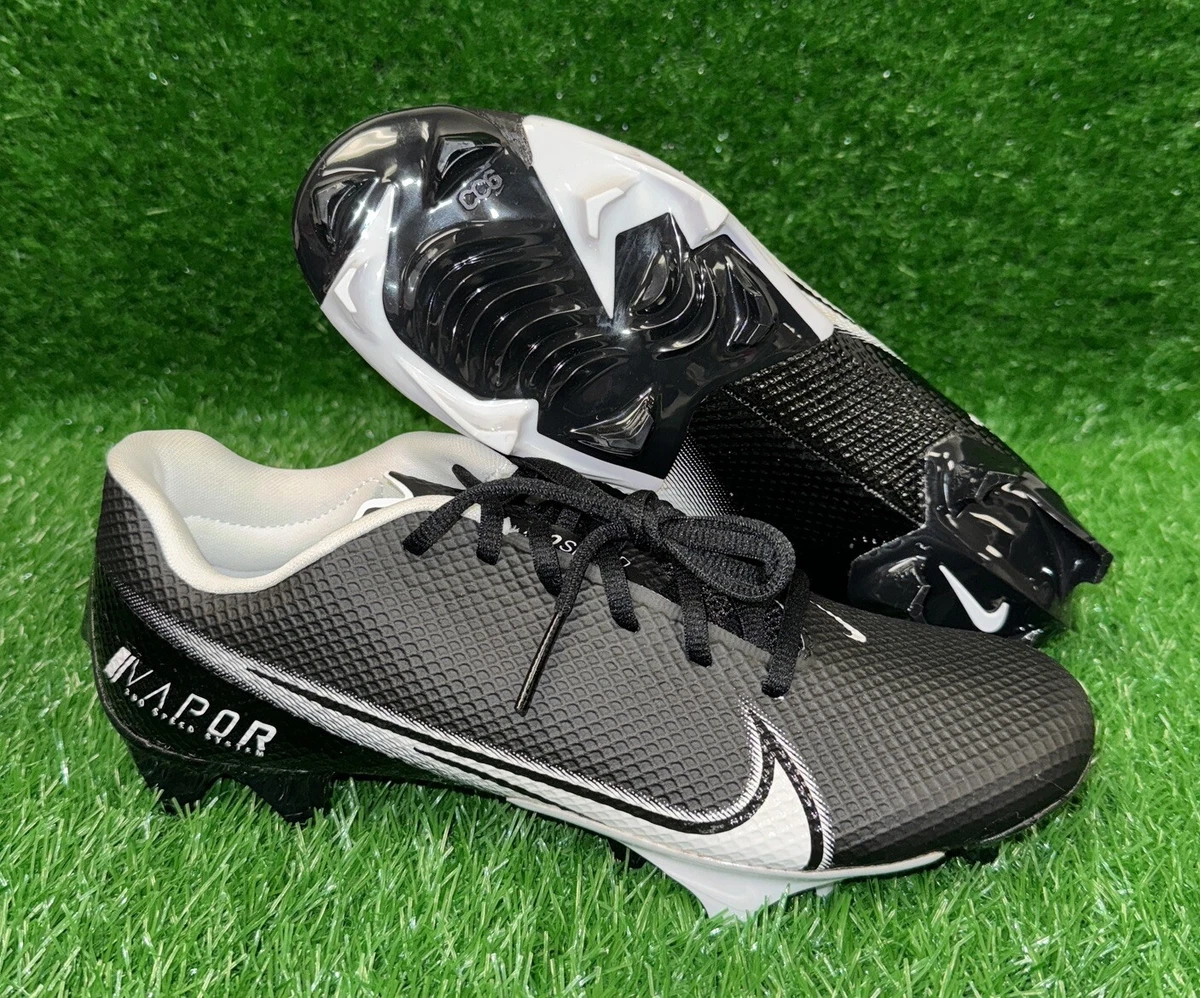 Nike Vapor Edge Speed 360 Black White Football Cleat Mens Size 7.5