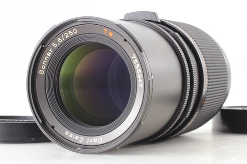 【Exc+5】 Hasselblad Carl Zeiss Sonnar  CF 250mm f/5.6 Black Lens From JAPAN