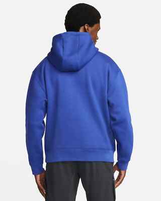Nike ACG Fleece Pullover Hoodie Therma Fit Deep Royal Blue Mens