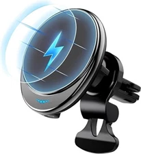 Magsafe Car Mount Charger for iPhone Magnetic Phone Holder 15W Fast Charging