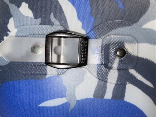 Kamik Women's Pull On Rubber Rain Boots Blue Camo Size 7 US - Made In Canada - Picture 8 of 10