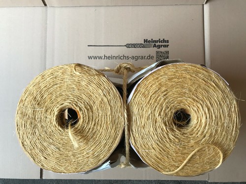 27kg Sisal Erntegarn Bindegarn 200 Pressengarn Ballenpresse ca.5.400 m ÖkoSchnur - Bild 2 von 3