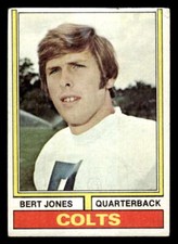 1974 Topps Bert Jones Rookie Baltimore Colts #524 VG XX086