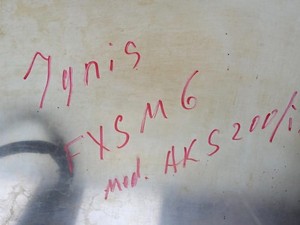 Backofendichtung,Dichtung für Herd / Backofen IGNIS Type: FXSM 6 .