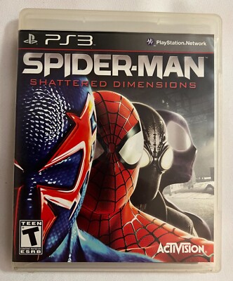 Spider-Man: Shattered Dimensions (PS3, 2010) Playstation CIB 
