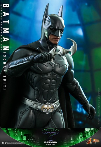 New Hot Toys MMS593 Batman Forever Batman (Sonar Suit Version) 1/6 Action Figure - Picture 7 of 17
