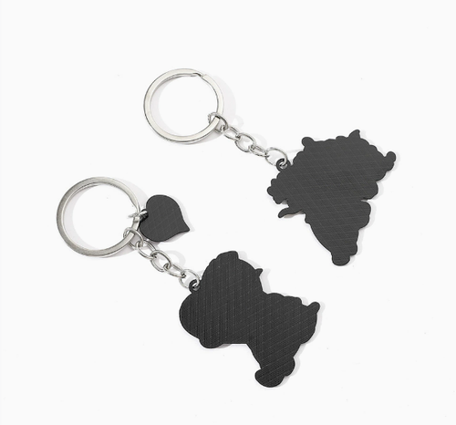 Lot 10 pcs cartoon eeyore Metal Enamel Pendant Keychain Jewelry Accessories DIY - Picture 2 of 4