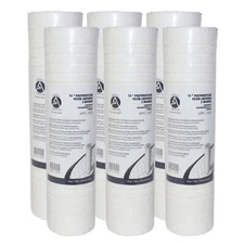 Appli Parts APFC-105P 6 Pack 10 in Sediment Water Filter Replacement Cartridge C