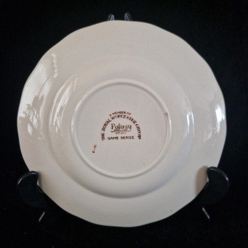 Vintage Palissy Spiel Serie Beilagenteller "English Game Birds" 17,5 cm - Bild 3 von 3