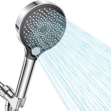 Filtered Shower Head with Handheld, High Pressure Shower Head with Filters, 3 Mo