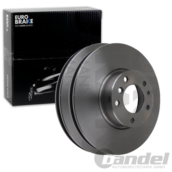 2X Eurobrake Bremsscheiben 324Mm BelÜFtet Vorne Passend FÜR BMW 5 | 5815201544-image